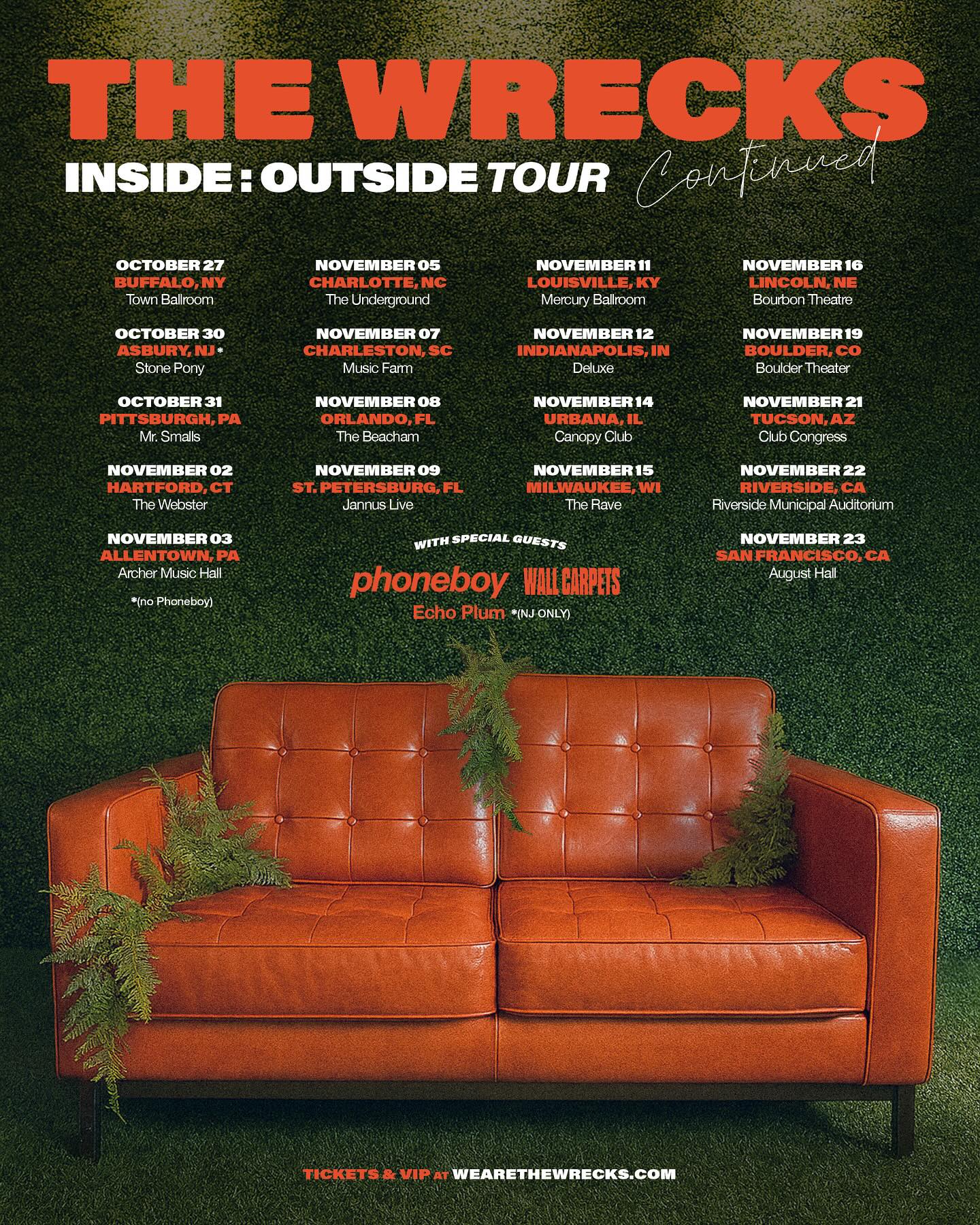 Wall Carpets INSIDE : OUTSIDE Tour (Continued) Tour Poster